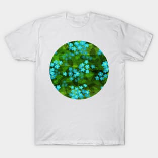 Forget Me Not Flowers T-Shirt